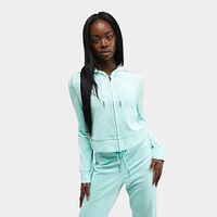 Juicy Couture Women's OG Bling Hoodie / Tint Of Mint