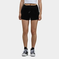 Juicy Couture Women's Classic Velour Shorts / Liquorice