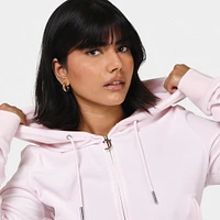 Juicy Couture Women's OG Big Bling Full Zip Hoodie / Soft Glow