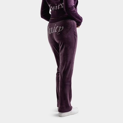 Juicy Couture Women's OG Bling Pants / Plum