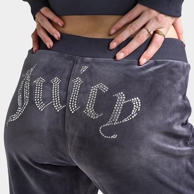 Juicy Couture Women's OG Bling Pants / Titanium