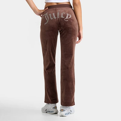 Juicy Couture Women's OG Bling Pants / Black Cherry