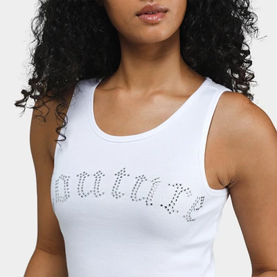 Juicy Couture Women's Fitted Tank / White