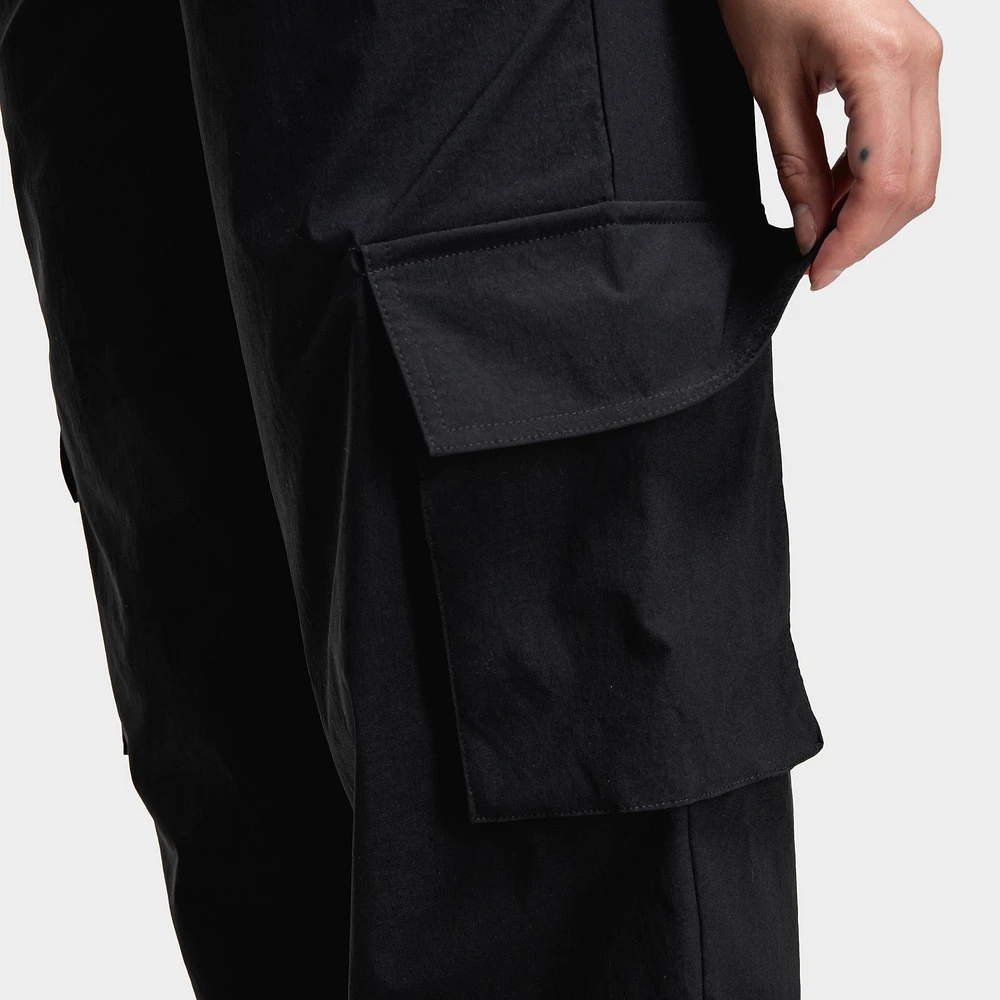 Juicy Couture Women's Wide Leg Cargo Utility Pants / Black