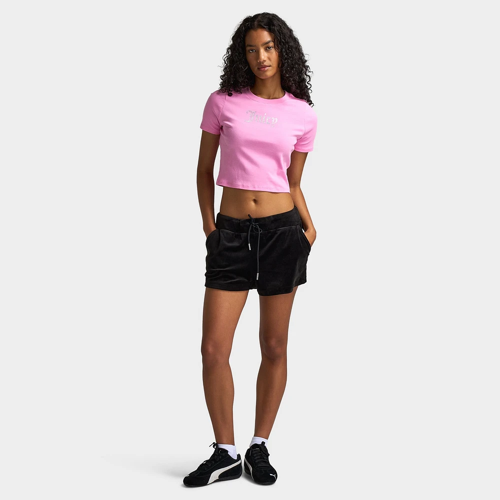 Juicy Couture Women's Bling Baby Tee / Fanciful