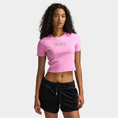 Juicy Couture Women's Bling Baby Tee / Fanciful