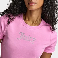Juicy Couture Women's Bling Baby Tee / Fanciful