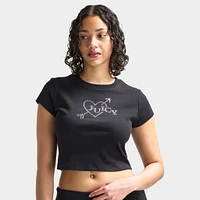 Juicy Couture Women's V-Day Baby T-Shirt / Liquorice