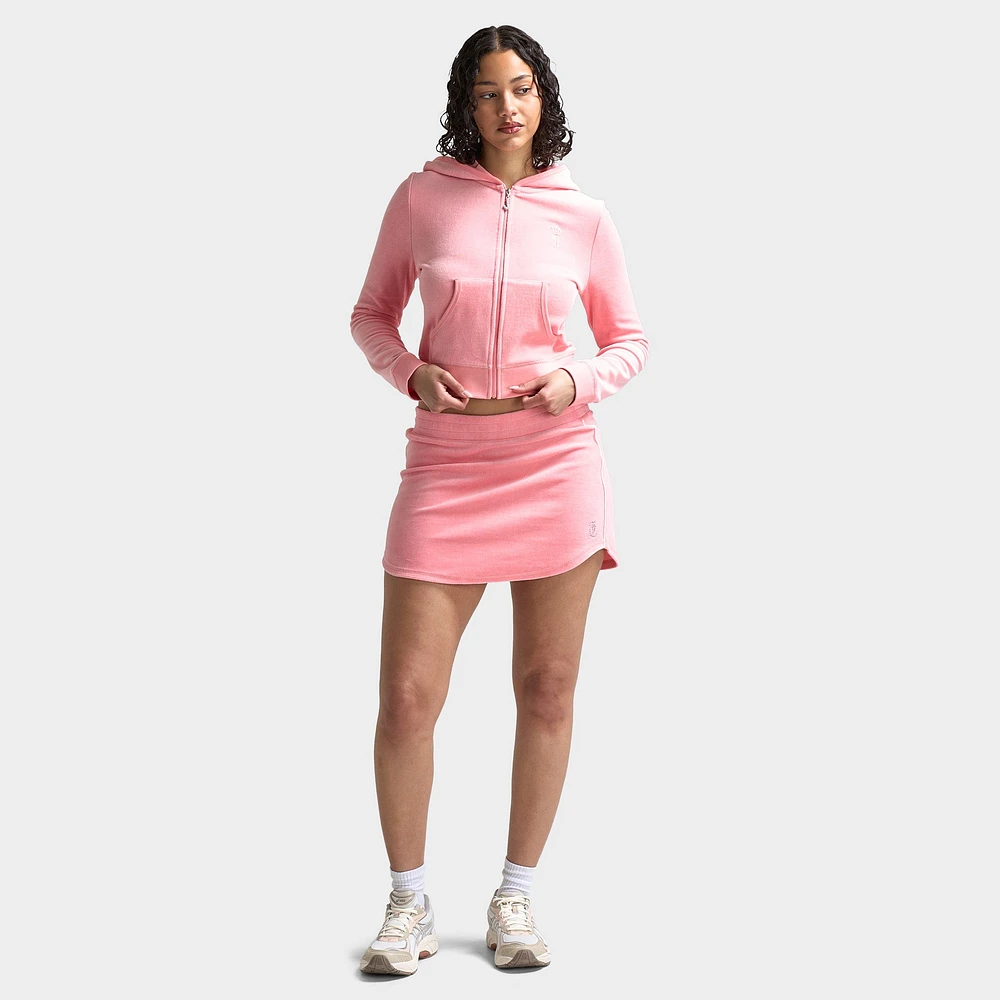 Juicy Couture Women's Heritage Cropped Track Jacket / Strawberry Ice