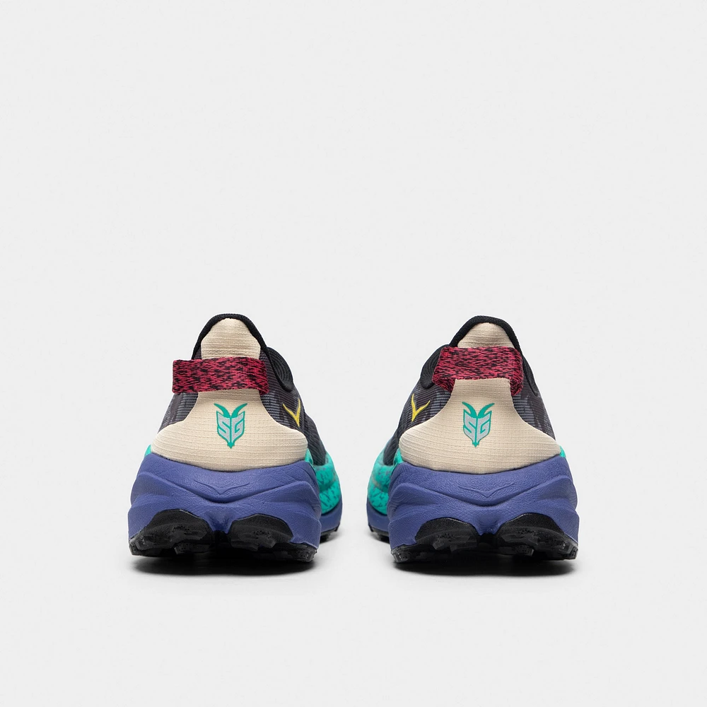 Hoka Speedgoat 6 Grey / Purple - Yellow
