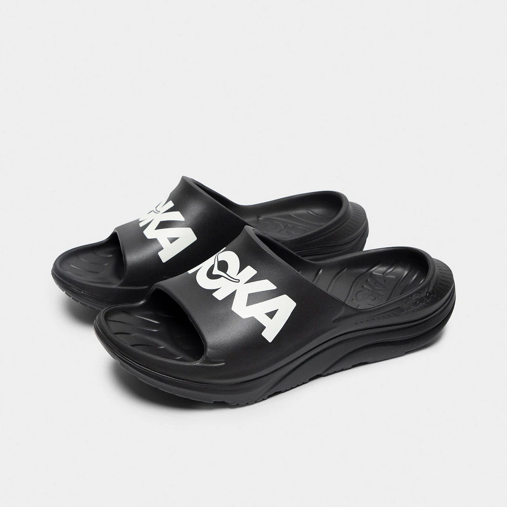 Hoka Athletic Slide Black / White