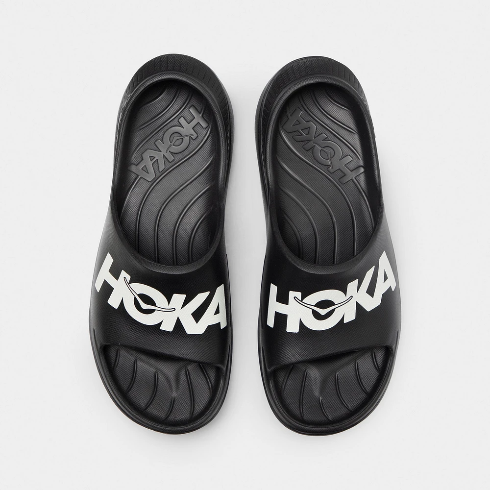 Hoka Athletic Slide Black / White