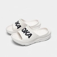 Hoka Women's Ora Athletic Slide Black / White