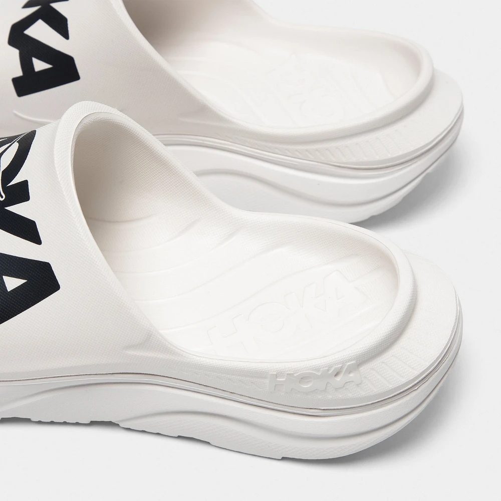 Hoka Women's Ora Athletic Slide Black / White
