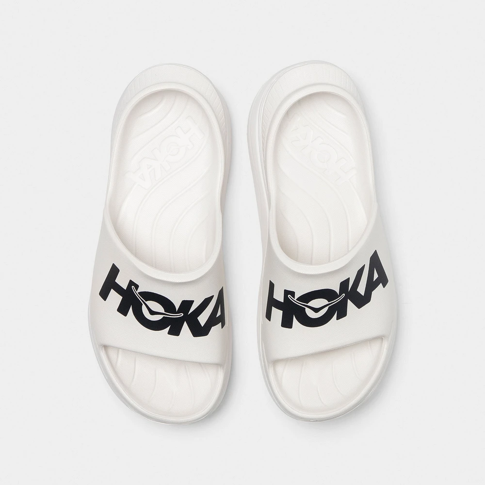 Hoka Women's Ora Athletic Slide Black / White