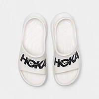 Hoka Women's Ora Athletic Slide Black / White