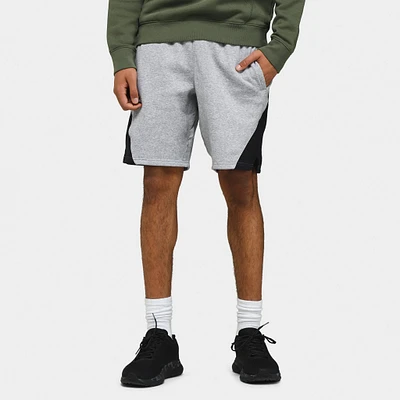 Under Armour Curry Splash Fleece Shorts Mod Grey Full Heather / Black