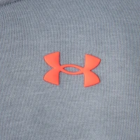 Under Armour Junior Boys' Half Zip Fleece Hoodie Steel Light Heather / Beta