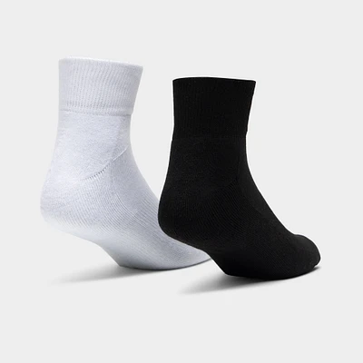 Sonneti Basic Quarter Socks 6-Pack White / Black