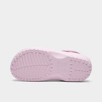 Crocs Women's Classic Floral Cut Out Clog / Pink Milk