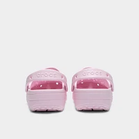 Crocs Women's Classic Floral Cut Out Clog / Pink Milk