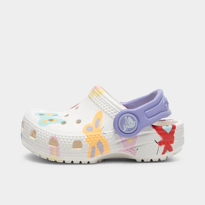 Crocs Toddler's Classic Clog / Butterfly Graphic