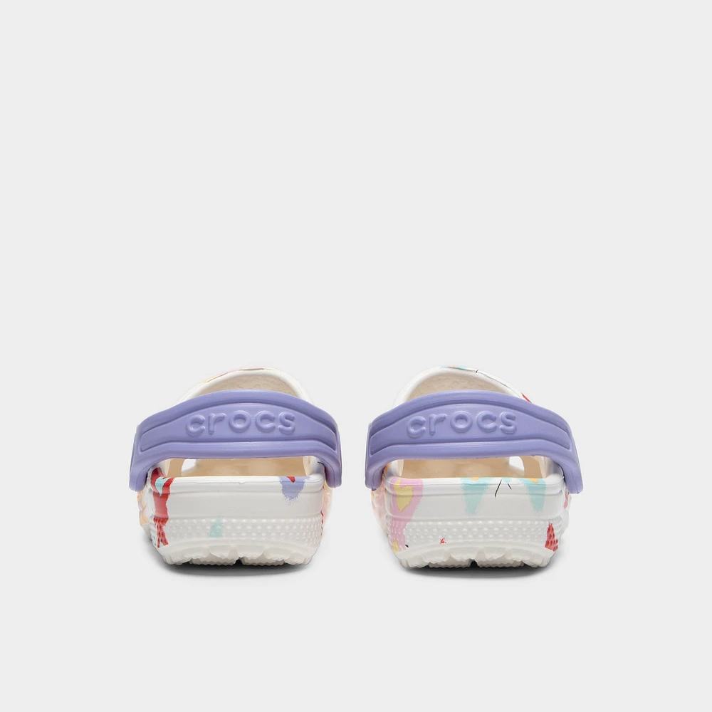 Crocs Toddler's Classic Clog / Butterfly Graphic