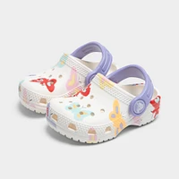 Crocs Toddler's Classic Clog / Butterfly Graphic
