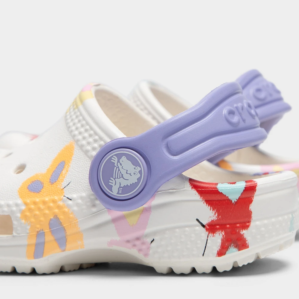 Crocs Toddler's Classic Clog / Butterfly Graphic