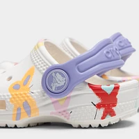 Crocs Toddler's Classic Clog / Butterfly Graphic