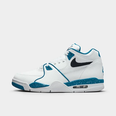 Nike Air Flight 89 White / Dark Obsidian - Brigade Blue