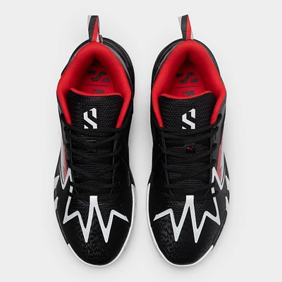 Puma Scoot Zeros Black / White - Red