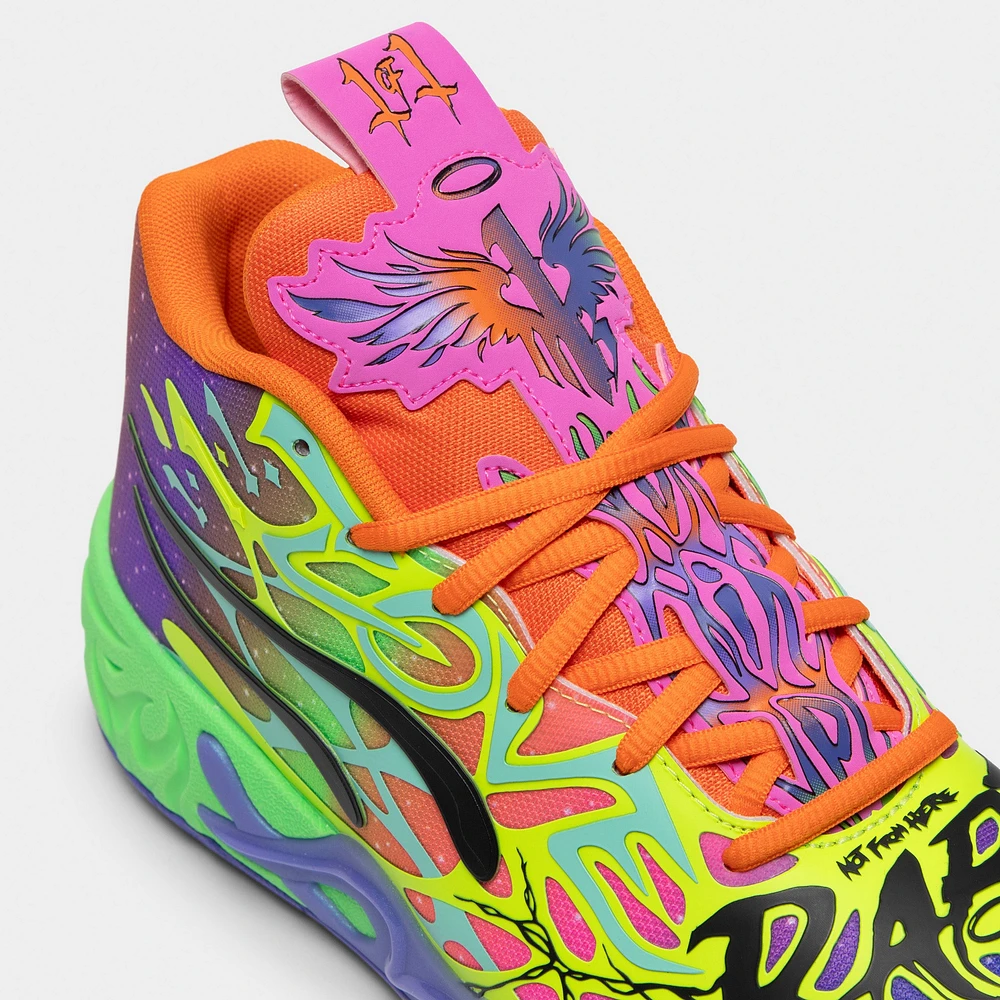 Puma x LaMelo Ball MB.04 Be You Black / Electric Peppermint - Flouro Green