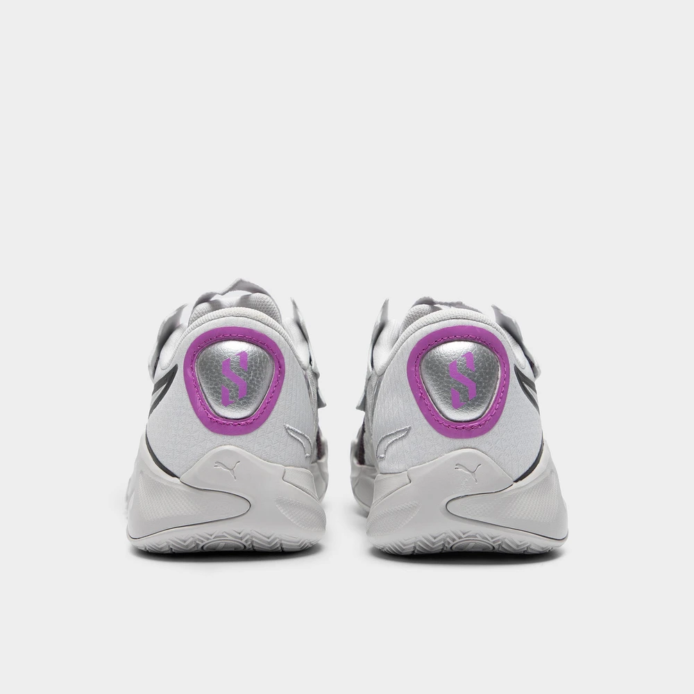 Puma Juniors' Scoot Zeros II "Sterling" Feather Gray / Wild Berry