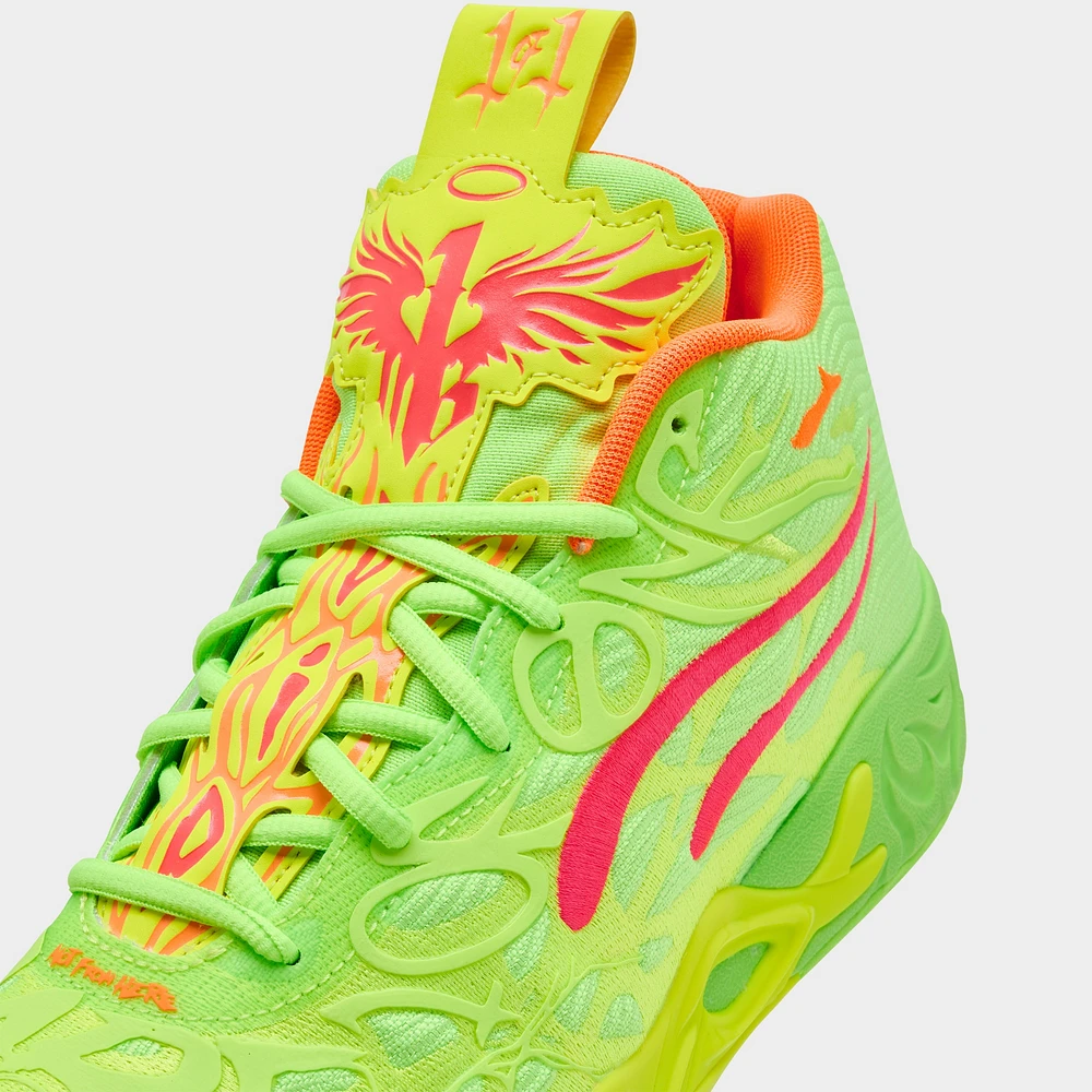 Puma x LaMelo Ball MB.04 Yellow Alert / Green Glare - Pink