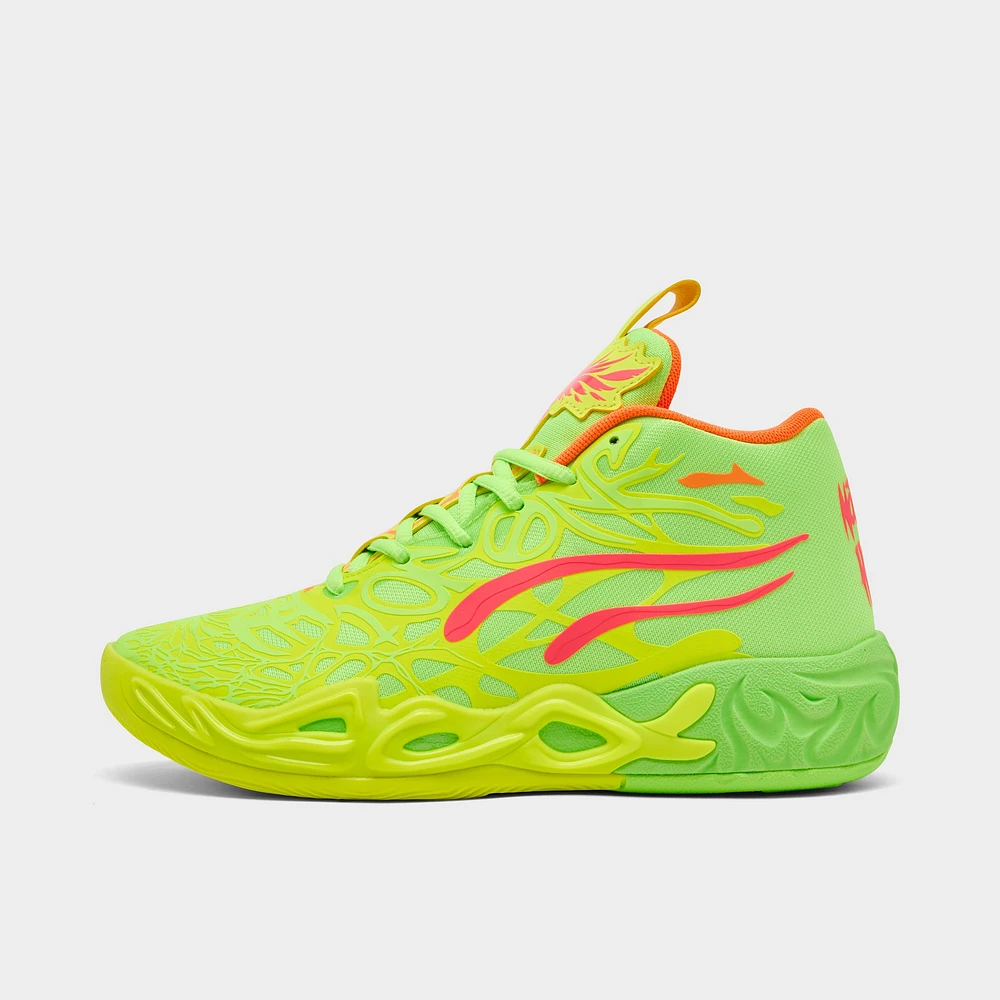 Puma x LaMelo Ball Juniors' MB.04 "Gem" Yellow Alert / Green Glare - Pink