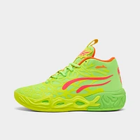 Puma x LaMelo Ball Juniors' MB.04 "Gem" Yellow Alert / Green Glare - Pink