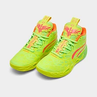 Puma x LaMelo Ball Juniors' MB.04 "Gem" Yellow Alert / Green Glare - Pink