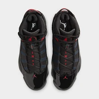 Jordan 6 Rings Black / Fire Red - Anthracite