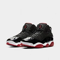 Jordan 6 Rings Black / Varsity Red - White