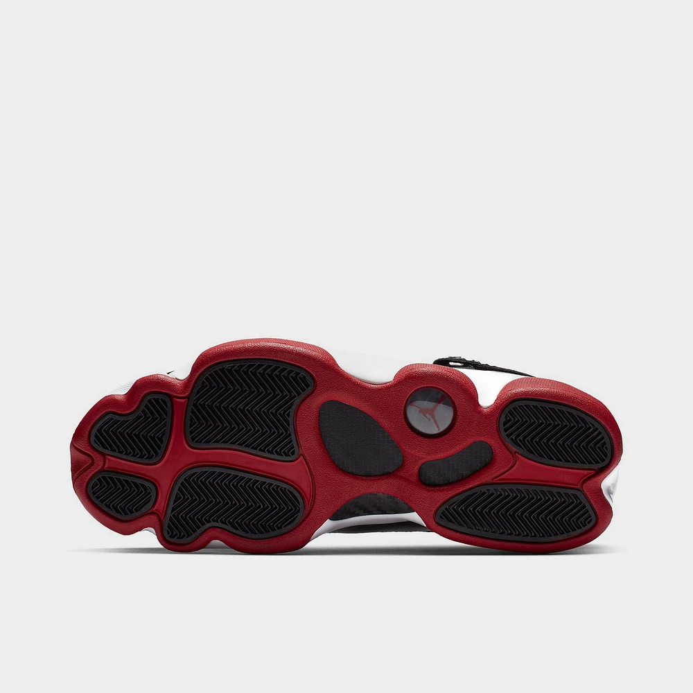 Jordan 6 Rings Black / Varsity Red - White