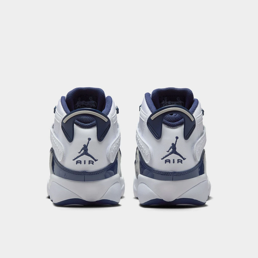 Jordan 6 Rings White / Midnight Navy - Neutral Grey