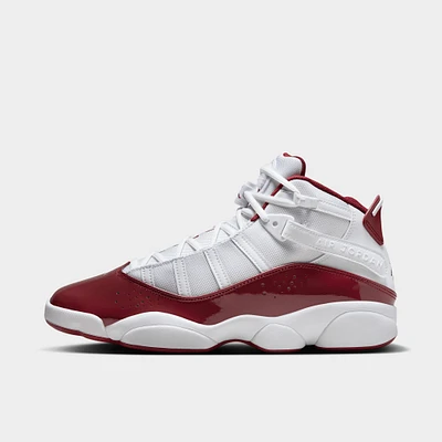 Jordan 6 Rings White / Team Red