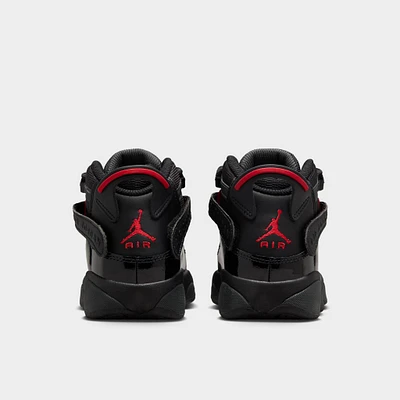 Jordan 6 Rings GS Black / Fire Red - Anthracite