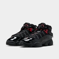 Jordan 6 Rings GS Black / Fire Red - Anthracite
