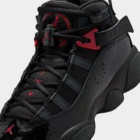 Jordan 6 Rings GS Black / Fire Red - Anthracite