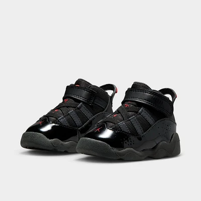 Jordan 6 Rings TD Black / Fire Red - Anthracite