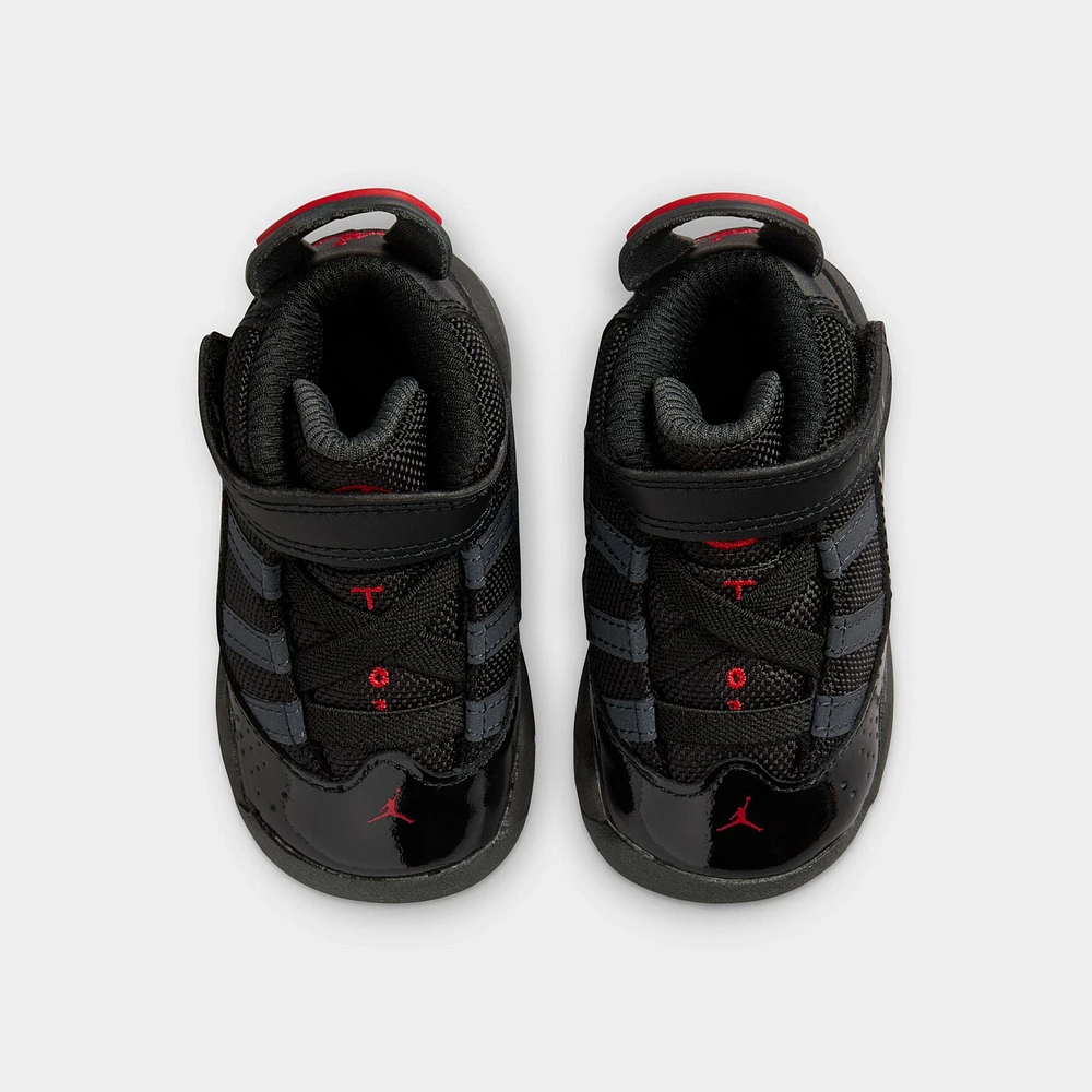 Jordan 6 Rings TD Black / Fire Red - Anthracite