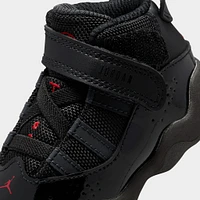 Jordan 6 Rings TD Black / Fire Red - Anthracite