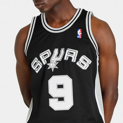 Mitchell & Ness San Antonio Spurs Tony Parker Swingman Jersey / Black